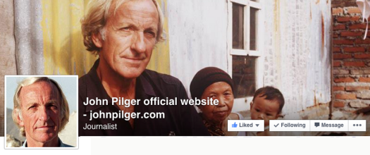 John Pilger FB page
